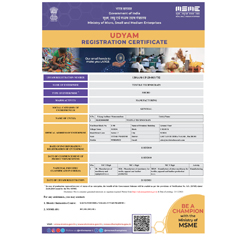 MSME Registration Certificate of Textile Technocrats